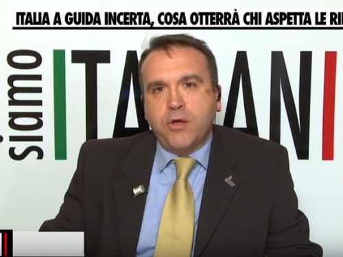 Intervento a “Siamo Italiani” di Intelligo TV – Riforma Polizia Locale e Sicurezza Urbana