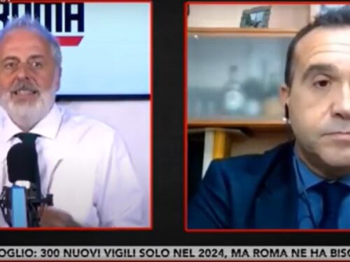 Intervento TV a Radio Roma TV su problematiche assunzioni PL Roma